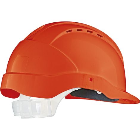 Gr .orange MEISTER SCHUTZHELM, EN 397, TECTOR® orange MEISTER SAFETY HELMET, (1/2)