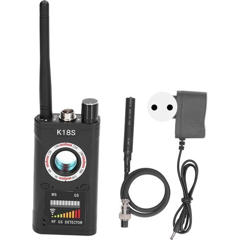 Détecteur de signaux anti-espionnage portable 1MHz-8000MHz, bloqueur d'écoute avec prise UE 100-240V (1/5)