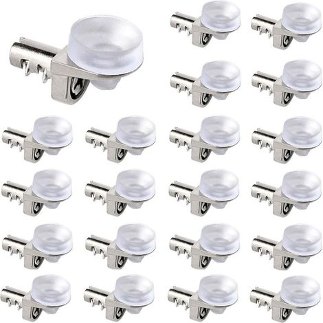 30 Pièces Cremaillere Etagere,Taquets Pour étagères Chevilles d'étagère de Placard de Remplacement,Supports D'étagères de Cuisine, Supports Pour étagère,Bibliothèque,Placard réglables (1/5)