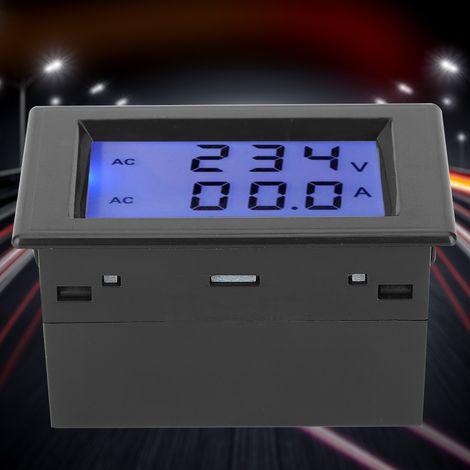 D85-2042A LCD-Doppelanzeige-Spannungs- und Strommessgerät AC80-300V 200-450V 0,1-100A mit Stromwandler (1/5)