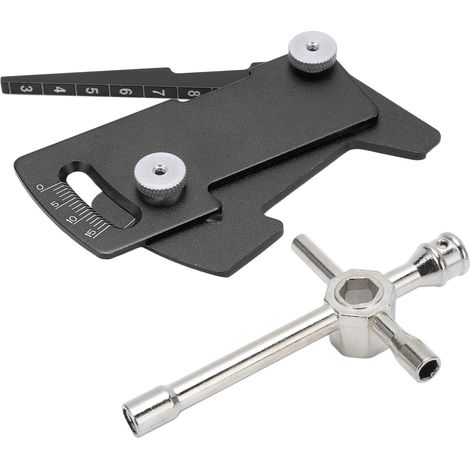 Clé hexagonale multifonction pour voiture RC, kit d'outils de réglage avec clé en croix pour 4WD (1/5)