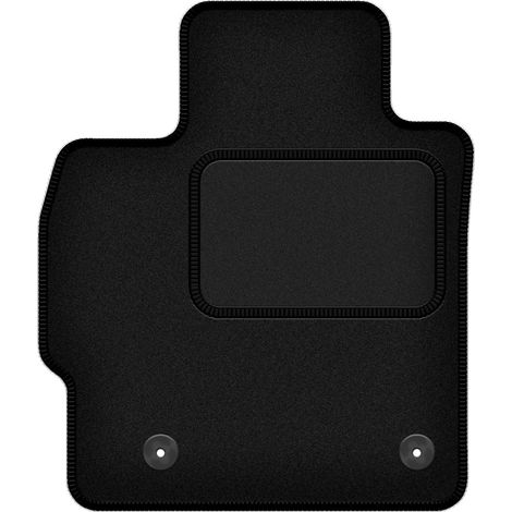 Alfombrilla de conductor negra para: Mazda CX-7 SUV (2006-2009)
