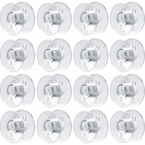 60 Pcs Canette Machine à Coudre Bobines  - Pour Machine à Coudre - Canette Plastique - Compatible avec Brother Singer Kenmore Janome et la plupart des Machines à Coudre (1/5)