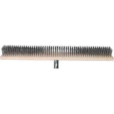 24 Inch Stainless Steel Floor Brush for Cleaning (1/5)