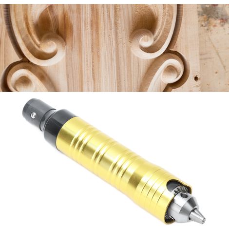 Poignée Flexible à Arbre Rotatif avec Mandrin 0.3‑6.5mm pour Meuleuse et Perceuse Électrique