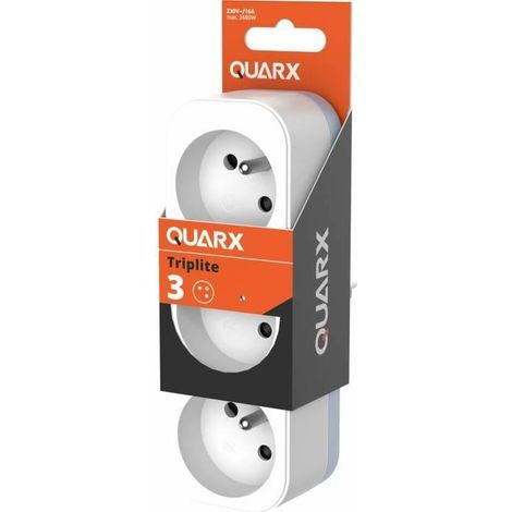 Triplice 2P+T 16A Quarx (1/5)