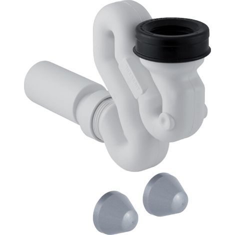 Geberit - Geruchsverschluss für Pissoir, mit Montagezubehör, d 50 mm, waagrechter Auslauf 152.942.11.1