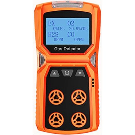 Mehrgasdetektor Gasmesser O2 H2S CO UEG 4 in 1 Sauerstoff Schwefelwasserstoff Kohlenmonoxid Brennbares (1/5)