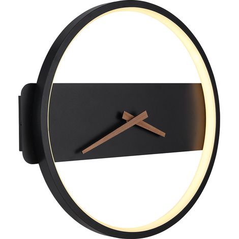Globo - aplique de pared - Sussy - negro - metal - LED - 78281