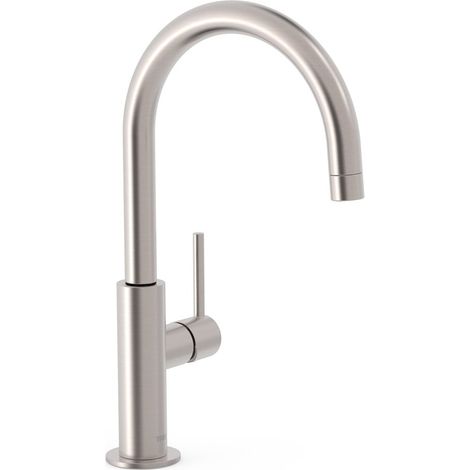 GRIFO MONOMANDO ALTO CON MANETA LATERAL PARA LAVABO (1/2)
