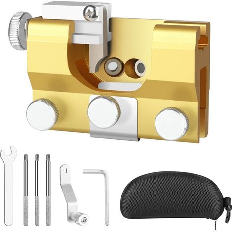 Kit d'affûtage de tronçonneuse, kit d'affûtage de tronçonneuse portable, affûteur de tronçonneuse à main, facile à utiliser (1/4)