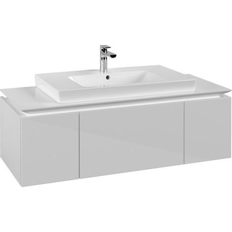 VB WTUS Legato B696 1200x380x500mm 3 écrans WT m.tig Blanc brillant