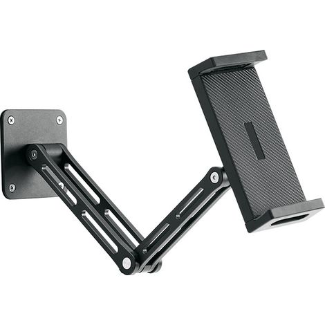 Support de tablette mural, support de bureau pour iPad avec long bras en métal, support de tablette sur lit pivotant à 360 °, compatible avec iPad et téléphones portables de 4,7 à 12,9 pouces
