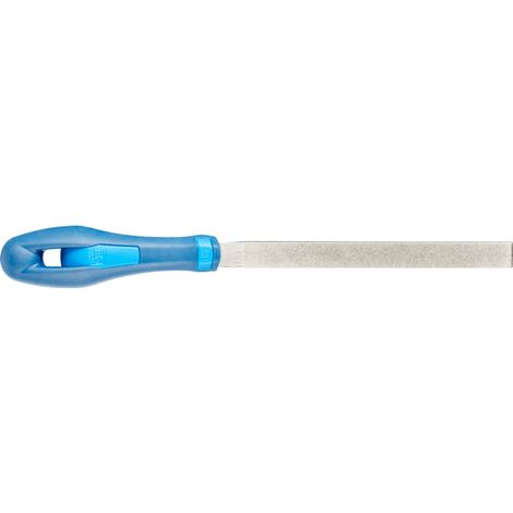PFERD TOOLS Diamant-Werkstattfeile flachstumpf 150mm D151 (mittel) für harte Werkstoffe