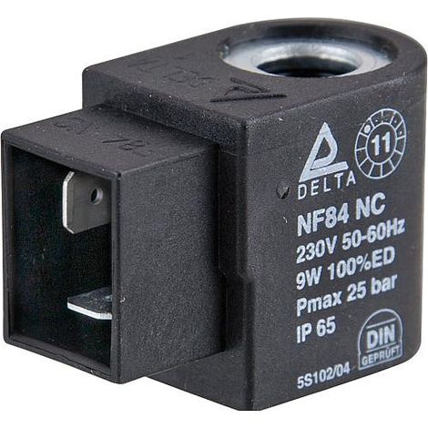 Bobine d'electrovanne MV pour pompe Delta VU 1/2, BVU 1/2 A 1/2, type NF84