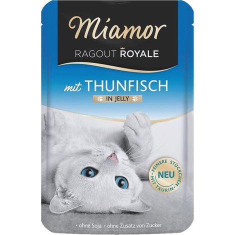 Miamor Ragout Royal Tuna in Gel 100g - cibo umido per gatti adulti