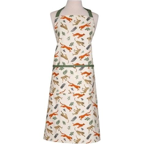 Dexam Leopard Print Adult Apron