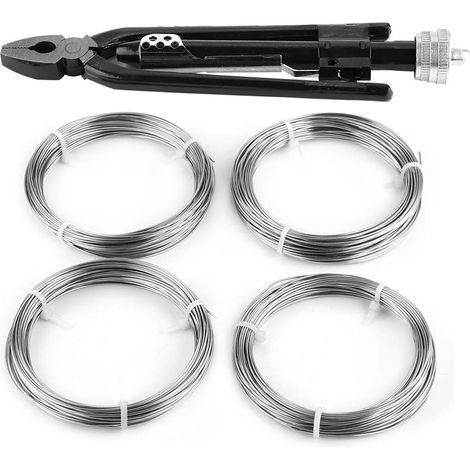 Sicherungsdraht Zange Drahtzange Twister Locking Racing mit Draht Drillzange Lock Twister Twistzange für die Luftfahrtindustrie Sicherheitsdrahtzange aus Kohlenstoffstahl