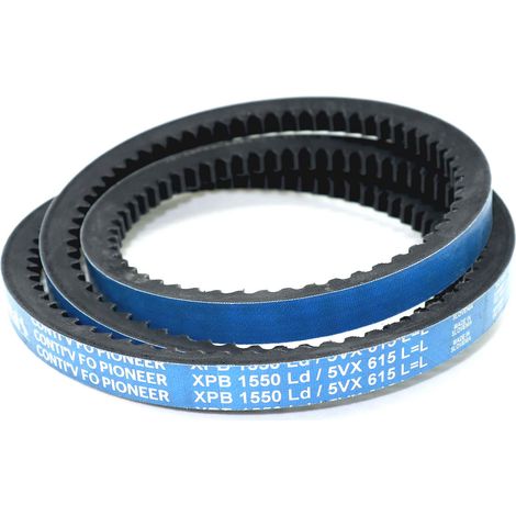 Courroie trapézoidale crantée Contitech Conti V FO PIONEER XPB1550 Ld / 5VX615