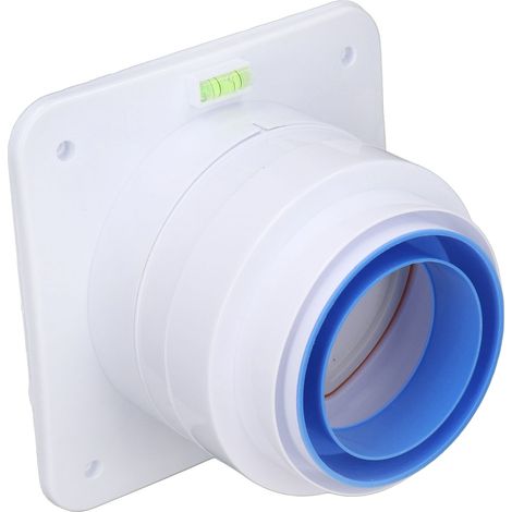 Clapet anti-retour universel unidirectionnel pour hotte aspirante, évacuation des fumées, pour cuisine et salle de bain.