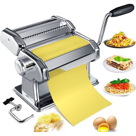 Presse à nouilles manuelle, presse à nouilles à compartiments séparés, machine à nouilles, machine à raviolis, machine à nouilles pour poids excessifs (1/5)