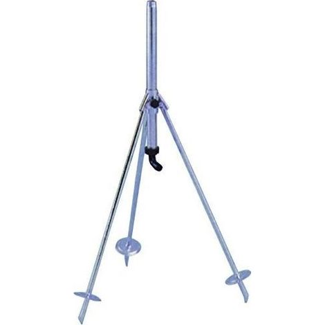 Vigor-blinky 906086 Treppiede Zincato per Irrigatori Attacco Maschio 1'' Acciaio Zincato Altezza 1 m