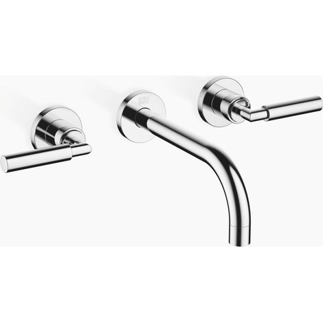 Dornbracht TARA mélangeur de lavabo mural, saillie 190mm, kit de (1/3)