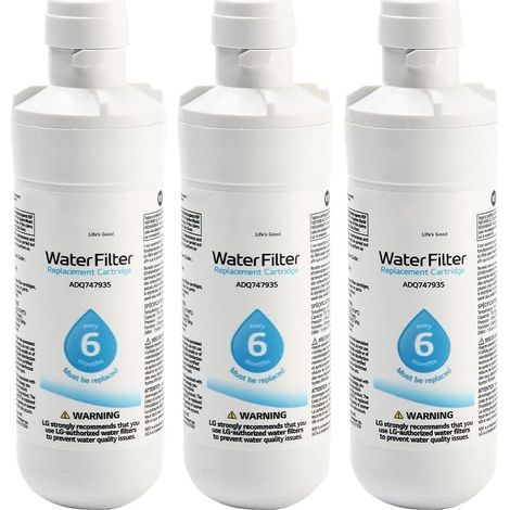 1 Filtre à eau réfrigérateur LT1000P, charbon actif, compatible Kenmore 9980, porte française (1/5)