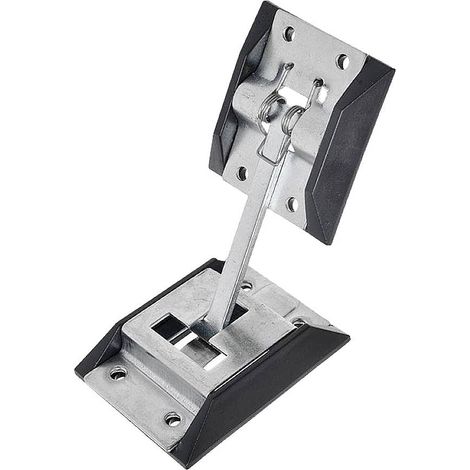 Butoir de porte proplus 342124s métal éléments plastique 15x7x3,2 cm