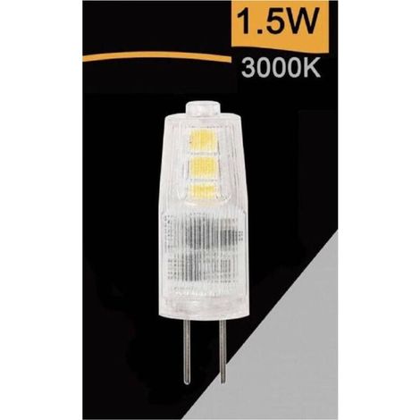 YMYNY 3 Stück G4 LED-Lampe AC/DC 12 V 1,5 W 150 lm Licht 3000 K 4000 K 6500 K Spardc-g4-1.5W-001 Warmweiß