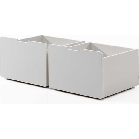 Ensemble de 2 tiroirs Pip - blanc