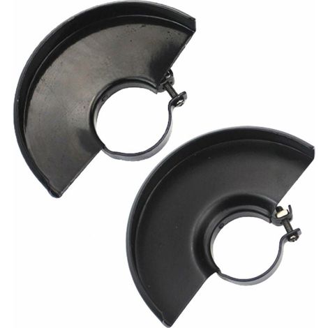 Couvercle Protecteur Meuleuse D'angle - Métal Épais - Réglable Par Vis - Pour Protection Disque Abrasif - 2 Pièces (1/5)