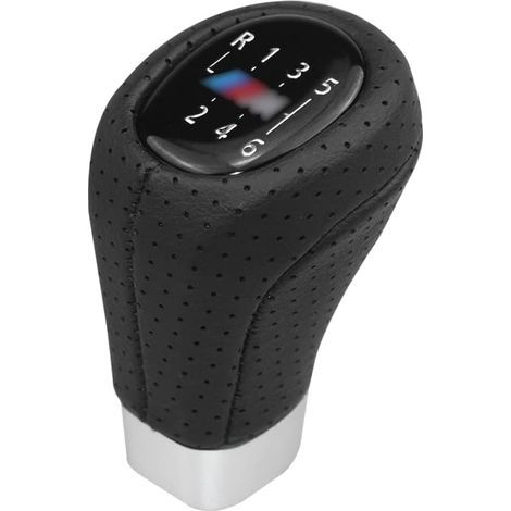 1pc Compatible BMW série (6 vitesses) 1 série 3 série, tête de vitesse de voiture, pommeau de levier de vitesse 6 vitesses pour pièces automobiles de manette de vitesse Handball (1/5)