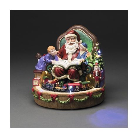 [NEUWERTIG] B-Ware Konstsmide Led Szenerie Weihnachtsmann Mit Kindern Weihnachtsbeleuchtung99