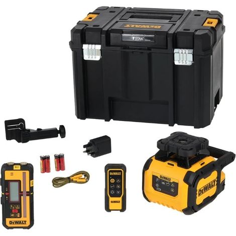 DEWALT DCLE15211R Integral battery Rotating laser level