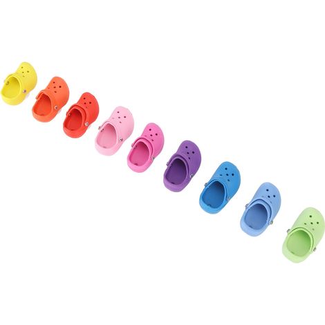 Lot de 9 clips de ventilation pour voiture, diffuseur de parfum en forme de chaussure, plusieurs couleurs. (1/5)