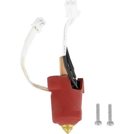 Keramik-Heizkopf-Set mit roter Silikonabdeckung für Ender-3 V3 KE()