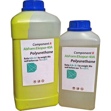 POLYURETHAN für flexible Formen Ekopur-40A 8 kg (1/5)