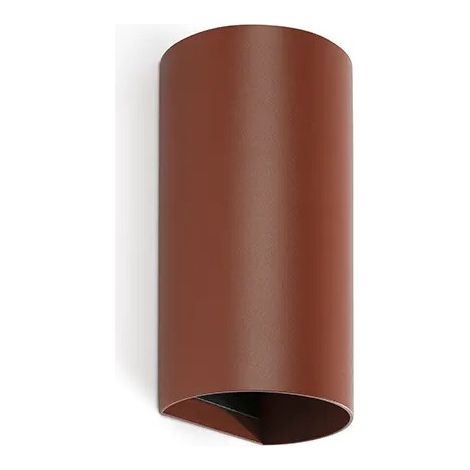 Lampada da parete SOLE rotonda in terracotta liscia 40541 (1/2)