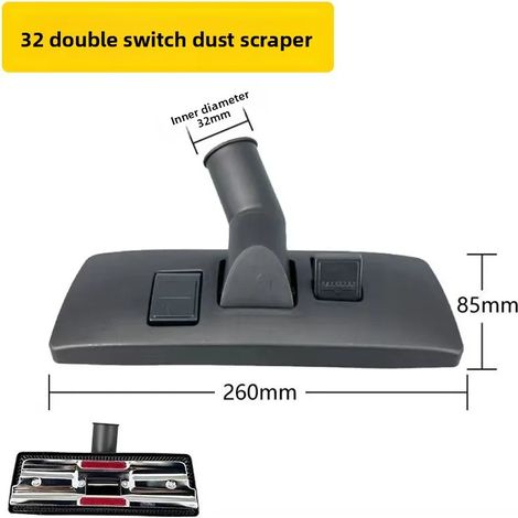 Tube d'aspirateur universel (260 mm) pour la plupart des modèles, tube télescopique, tuyau de raccordement, accessoires pour aspirateur. (1/4)