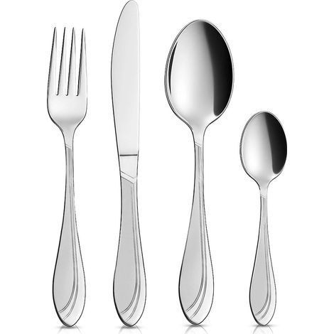 Stainless Steel Cutlery Set for 6 - 24 Piece (1/5)
