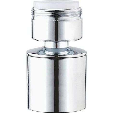 Mousseur robinet - PZCC - Double Fonction - Filetage mâle M24 (24 mm) - Économie d'eau 30–70% - Finition chromée (1/4)