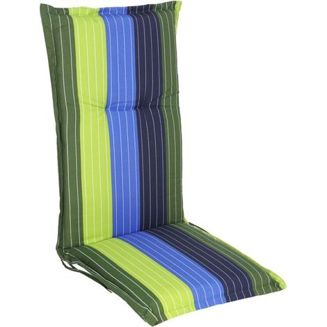 Coussin universel à dossier haut - Rügen - rembourrage de chaise de jardin