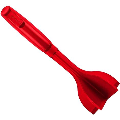 Hachoir à Viande - Nylon Résistant à la Chaleur - Ergonomique pour Purée Légumes et Hamburger - Rouge - 1 Pièce (1/5)