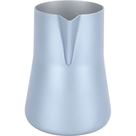 Pot à mousser le lait 550 ml, embout en acier inoxydable 304, tasse à mousser le lait, accessoires pour le café, bleu (1/5)