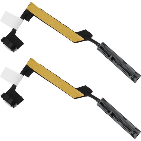 Pack of 2 SATA Cables for HDD and SSD Hard Drives 0M9XK Compatible with Dell Latitude 5400 5401 5410 5411 and E5400 (1/5)