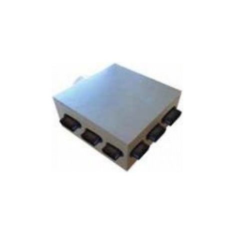 Plénum d'extraction/insuff br isolé, 9 piquages 50 x 114 mm et 1 piquage D 160 mm S&P (UNELVENT) 810509