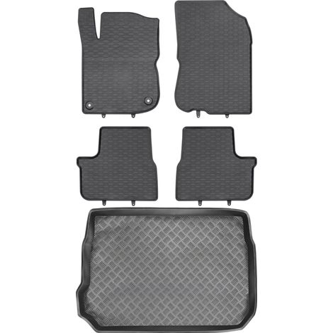 Juego de alfombrillas de goma para Peugeot 2008 I Crossover (2013-2019) - Alfombrilla para maletero (1/5)