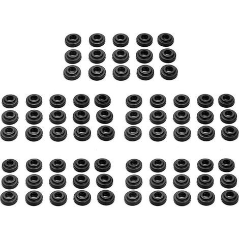 Joint de boulon de couvercle de soupape moteur 75X, compatible avec 11121726537, compatible avec E46, E39, E36, E60, 525I, 325I, 330I, X3, X5 et M54B30. (1/5)