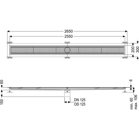 KESSEL 6220250 Gouttière à boîte Ferrofix